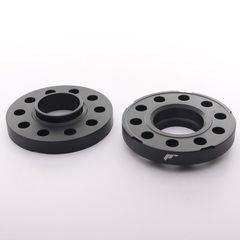 20mm Αποστάτες Τροχών Με Χειλάκι Japan Racing - Καρέ: 5x108/110 - Κέντρο: Φ65,1mm - Al 6065 - Μαύρο - 2 Τμχ. - (JRWS2-20MM-XY-65BK)