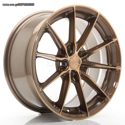 Ζάντα Αλουμινίου Japan Racing - JR37 - 17x8 - ET40 - 5x112 - Platinum Bronze - 1 Τμχ. (JR3717805L4066BZP)