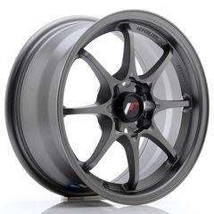 Ζάντα Αλουμινίου Japan Racing  JR5 1- 5x7 (ET35) 4x100 - Matt Gun METal - 1 Τμχ. - (JR515704H3573GMM)