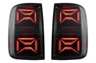 Full LED Πίσω Φανάρια VW Amarok (2010-2020) Dynamic Sequential Turning Light Smoke