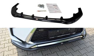 Spoiler / Χειλάκι εμπρός προφυλακτήρα Maxton Design Lexus RX Mk4 F-Sport Μαύρο Γυαλιστερό - (LE-RX-4-FSPORT-FD1G)