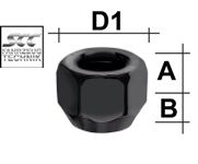 Παξιμάδι Τροχού  M12X1,25 / Κωνικό 60° / Κλειδί 19 - (M1225KEOWJ)