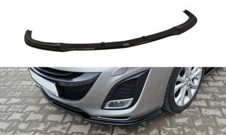 Spoiler / Χειλάκι εμπρός προφυλακτήρα Maxton Design Mazda 3 MK2 SPORT Μαύρο Σαγρέ - (MA-3-2-SPORT-FD1T)