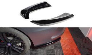 Πλαϊνά πίσω spoiler Maxton Design Mercedes Benz C-CLASS W205 COUPE AMG-LINE μαύρο γυαλιστερό - (ME-C-205-AMGLINE-C-RSD1G)