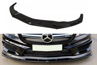 Spoiler / Χειλάκι εμπρός προφυλακτήρα Maxton Design Mercedes Benz CLA 45 AMG C117 Μαύρο Γυαλιστερό - (ME-CLA-117-AMG-FD2G)