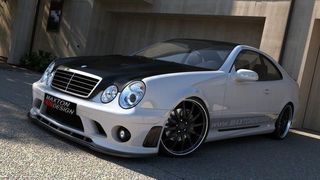 Spoiler / Χειλάκι εμπρός προφυλακτήρα Maxton Design Mercedes Benz CLK W208 Carbon Look - (ME-CLK-208-AMG204-FD1C)