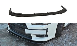 Spoiler / Χειλάκι εμπρός προφυλακτήρα Maxton Design Mitsubishi Lancer Evo X Carbon Look - (MI-LA-10-EVO-FD1C)