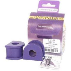 Powerflex Συνεμπλόκ αντιστρεπτικής πίσω 16mm για Skoda Octavia Mk1 Typ 1U 4WD (1996-2004) - 2 τμχ. - (PFR3-511-16)