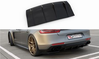 Διαχύτης Maxton Design Porsche Panamera Turbo / GTS 971 Μαύρο Σαγρέ - (PO-PA-971-T-RS1T)