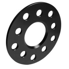 5mm Αποστάτες Τροχών SCC - Καρέ: 4x100 + 4x108 - Κέντρο: Φ57,1 mm - Al 6065 - Μαύρο - 2 Tμχ. - (10202W)