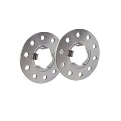 10mm Αποστάτες Τροχών για PΦrsche Με Χειλάκι SCC - Καρέ: 5x130 - Κέντρο: Φ71,6 - Al 7075 - Ασημί - 2 Tμχ. - (12689)