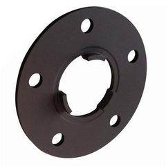 10mm Αποστάτες Τροχών PΦrsche Με Χειλάκι SCC - Καρέ: 5x130 - Κέντρο: Φ71,6 - Al 6065 - Μαύρο - 2 Tμχ. - (12689W)