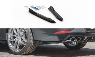 Πλαϊνά πίσω spoiler Maxton Design Seat Leon Cupra ST Mk3 FL μαύρο γυαλιστερό - (SE-LE-3F-CU-ST-RSD3G)