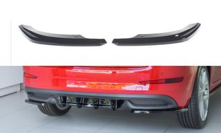 Πλαϊνά πίσω spoiler Maxton Design Skoda Scala μαύρο σαγρέ - (SK-SC-1-RSD1T)