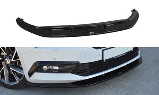 Spoiler / Χειλάκι εμπρός προφυλακτήρα Maxton Design Skoda Superb Mk3 Carbon Look - (SK-SU-3-FD3C)