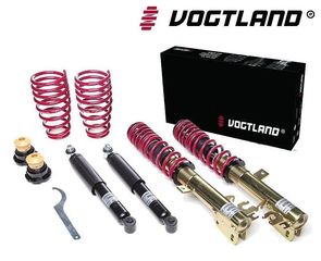 Ρυθμιζόμενη ανάρτηση καθ ύψος και σκληρότητα Vogtland Seat Toledo, 5P, strut 55 mm, VA πάνω από 1105 kg - 4 τμχ. - (967013)