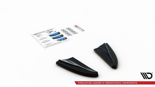 Πλαϊνά πίσω spoiler Maxton Design Volvo V40 μαύρο σαγρέ - (VO-V40-2-RSD1T)