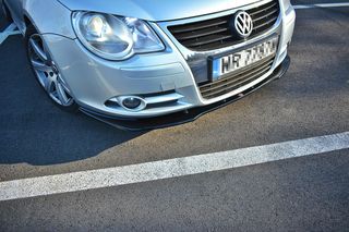 Spoiler / Χειλάκι εμπρός προφυλακτήρα Maxton Design VW EOS Carbon Look - (VW-EOS-1-FD1C)