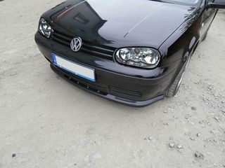 Spoiler / Χειλάκι εμπρός προφυλακτήρα Maxton Design VW GOLF IV Μαύρο Σαγρέ - (VW-GO-4-FD1T)