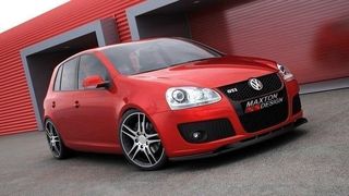 Spoiler / Χειλάκι εμπρός προφυλακτήρα Maxton Design VW GOLF V GTI Carbon Look - (VW-GO-5-GTI-FD1C)