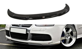 Spoiler / Χειλάκι εμπρός προφυλακτήρα Maxton Design VW GOLF V R32 CUPRA Μαύρο Γυαλιστερό - (VW-GO-5-R32-CUPRA-FD1G)