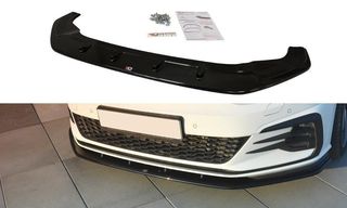 Spoiler / Χειλάκι εμπρός προφυλακτήρα Maxton Design VW GOLF VII GTI FACELIFT Carbon Look - (VW-GO-7F-GTI-FD1C)