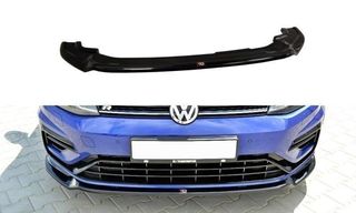 Spoiler / Χειλάκι εμπρός προφυλακτήρα Maxton Design VW GOLF VII R Carbon Look - (VW-GO-7F-R-FD3C)