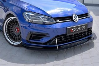 Spoiler / Χειλάκι εμπρός προφυλακτήρα Maxton Design VW GOLF VII R - (VW-GO-7F-R-FD4G+CNCA)