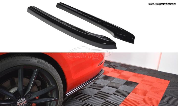 Πλαϊνά πίσω spoiler Maxton Design VW Golf 7 R VARIANT FACELIFT μαύρο σαγρέ - (VW-GO-7F-R-VA-RSD1T)