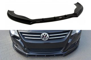 Spoiler / Χειλάκι εμπρός προφυλακτήρα Maxton Design VW PASSAT CC Carbon Look - (VW-PA-CC-FD1C)