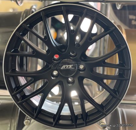 ΖΑΝΤΕΣ 17" ATS cod. PK807 BLACK(matt) 5x108 8x17 