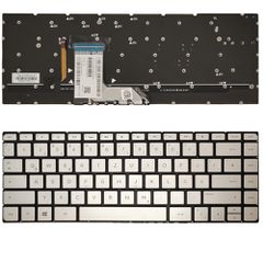 Πληκτρολόγιο Laptop Keyboard for HP Spectre x360 15-ap000 15t-ap000 series 841266-041 German language Silver with Backlight OEM(Κωδ.40782GERNOFRBL)