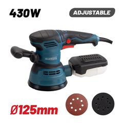 BSS2470 Τριβείο Έκκεντρο Ρυθμιζόμενο ∅125mm 430W - ΤΡΙΒΕΙΑ ΠΕΡΙΣΤΡΟΦΙΚΑ - BORMANN LITE (#050988)