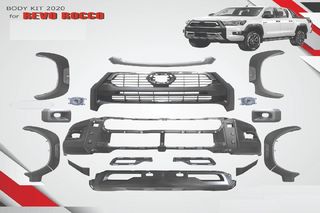 Σετ Προφυλακτήρα Toyota Hilux GUN 2015-2022 (Μετατροπη σε REVO 2021) (Bodykit)
