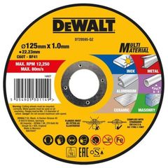 Δίσκος Κοπής Multi Material 115x1.0mm Dewalt DT20596