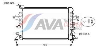 ΨΥΓΕΙΟ 1,6CC 16V + - Α C (60x37) OLA2363 13145211 1300266 13145211