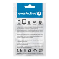 everActive cable USB 1m - White, silicone, quick charge, 2,4A - CBS-1MW-thumb-2