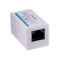 Lanberg AD-RJ45-RJ45-OU5 cable gender changer RJ-45 White-thumb-1