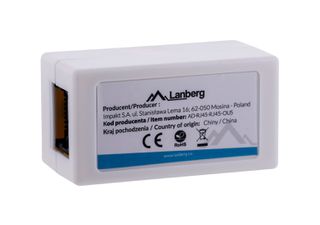 Lanberg AD-RJ45-RJ45-OU5 cable gender changer RJ-45 White-thumb-4