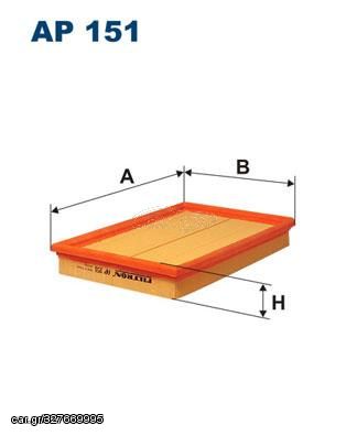 ΦΙΛΤΡΟ ΑΕΡΟΣ FILTRON FA-2082  AP151 1E0013Z40 1004509 3885284 96MF9601AB F02Z9601A1A