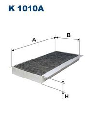ΦΙΛΤΡΟ ΚΑΜΠΙΝΑΣ FILTRON ΑΝΘΡΑΚΑ CF20 C  K1010A 1089176 1120475 1139655 1353270 1452349 1494510 96FJ19G244AA 96FW19G244AA 96FX19G244AAHF 98FW16N619AA