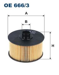 ΦΙΛΤΡΟ ΛΑΔΙΟΥ FILTRON F-824  OE6663 1520900Q0F 2001800009 2811800010 2811800210 A2001800009 A2811800010 A2811800210 152095084R