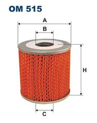 ΦΙΛΤΡΟ ΛΑΔΙΟΥ FILTRON F-568  OM515 01150530 01468610 076331 101606 1531789 1568410 243156 26540154 2654344 2658216 2967854M1 30212 32212 32578 34091 35212 3621200 508E6731 6435103 77961394 7961394 796