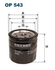 ΦΙΛΤΡΟ ΛΑΔΙΟΥ FILTRON F-548  OP543 93156291 1059924 1136568 1148703 1207066 1231233 1322152 1641187 4M5Q6714BA 5022955 6119196 6184942 6203126 844F6714A1A 914F6714A 914F6714AA
