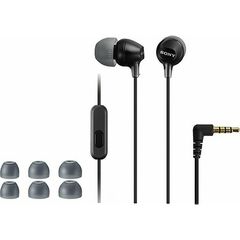 Sony MDR-EX15AP In-ear Ακουστικά με Βύσμα 3.5mm Μαύρο