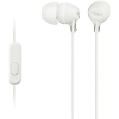 Sony MDR-EX15AP In-ear Ακουστικά με Βύσμα 3.5mm Λευκό