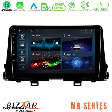 Bizzar M8 Series Kia Picanto 2017-2021 8Core Android13 4+32GB Navigation Multimedia Tablet 9"