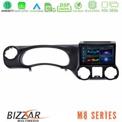 Bizzar M8 Series Jeep Wrangler 2011-2014 8Core Android13 4+32GB Navigation Multimedia Tablet 9"
