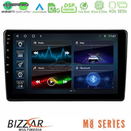 Bizzar M8 Series Peugeot Partner / Citroën Berlingo 2008-2018 8Core Android13 4+32GB Navigation Multimedia Tablet 9"