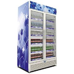 Ψυγείο Αναψυκτικών Δίπορτο 1230lt 70x120x217cm Sanden SPU-1255